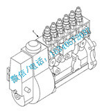 康明斯6CT8.3发动机配件3972878燃油泵总成