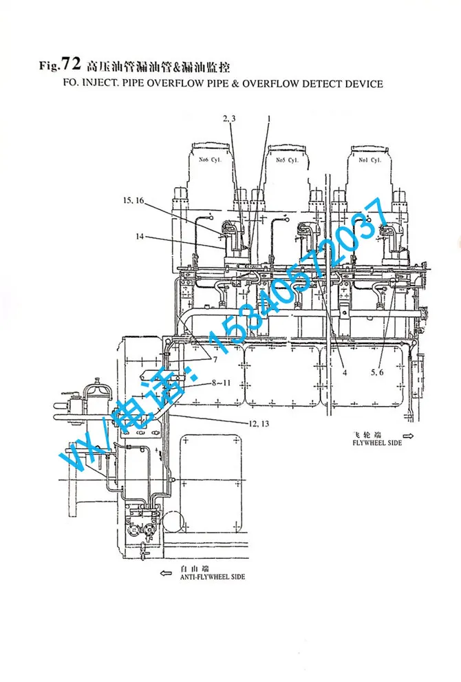 适用于大连YANMAR洋马船舶6N330螺栓 M8X35GB/T5782 M8X35厂家直销