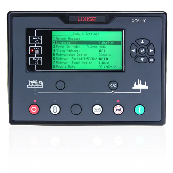 LXC6110发电机组控制器