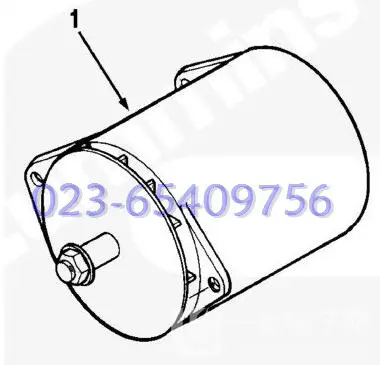 4000590康明斯电喷发动机配件充电发电机24V 75A